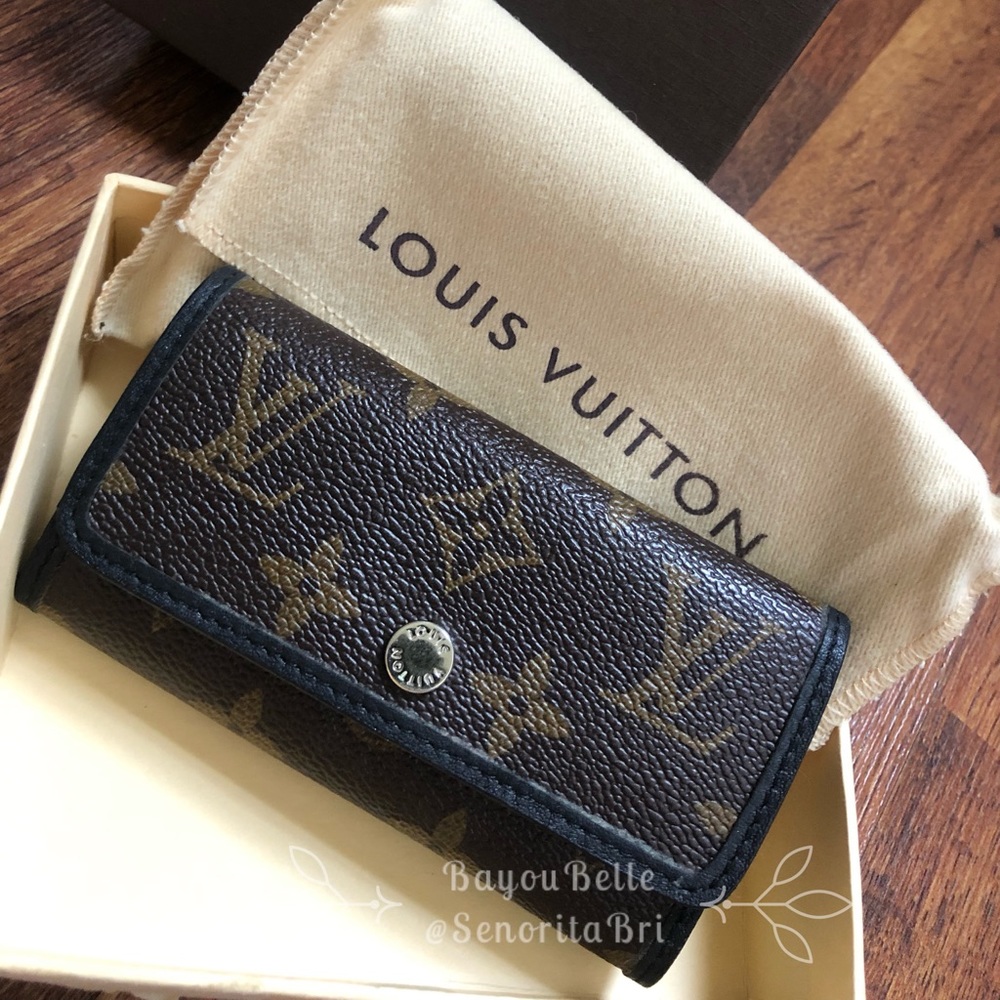 SOLDAuth Louis Vuitton Monogram 6 Key Holder